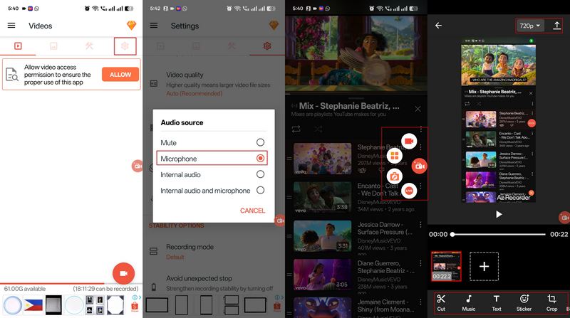 Perakam Skrin iPhone Terbina Dalam