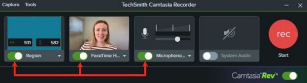 Camtasia Webcam Recorder