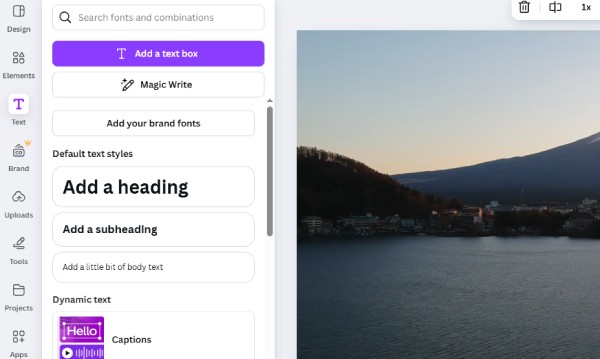 Canva 추가 편집 기능