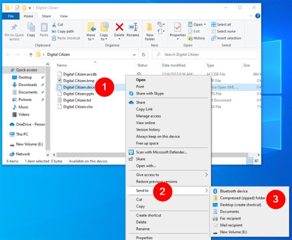 Compactar vídeo para Zip no Windows 10