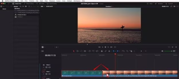 Davinci Resolve 结合 Gopro 视频
