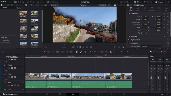 Davinci Resolve Mac-muokkaus
