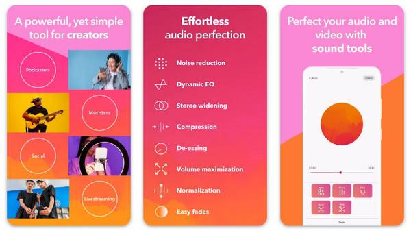 Dolby sur Audio Recorder Android
