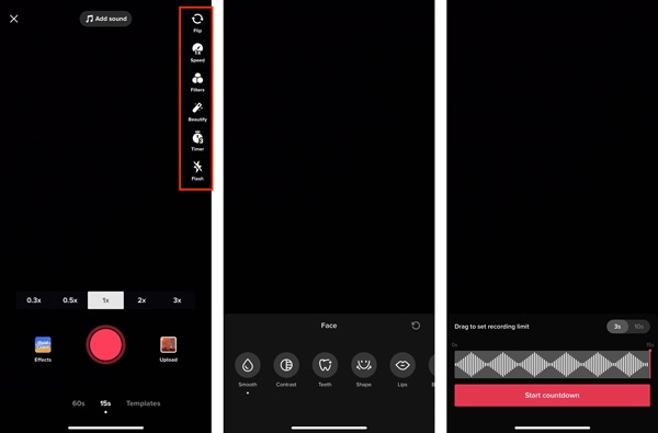 Edit Tiktok Filters Speed