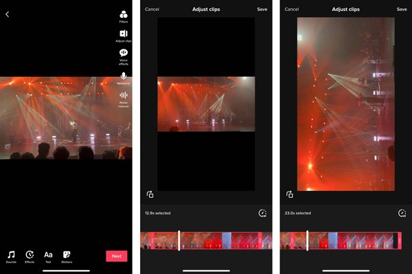 Edit Tiktok Video Trim Rotate