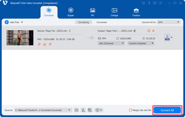 Export Edited Video 4Easy