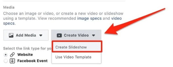 Facebook Ads Make Slideshow