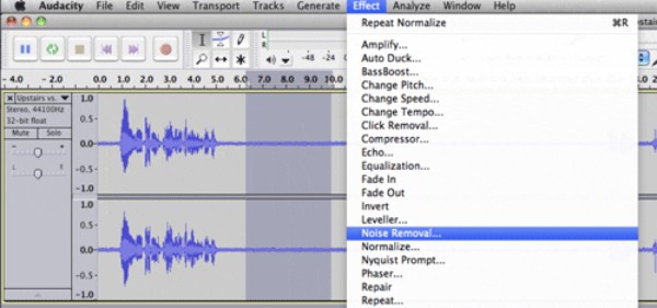 Find Noise Removal