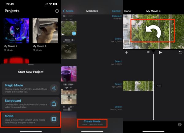 Flip Video Imovie iPhone