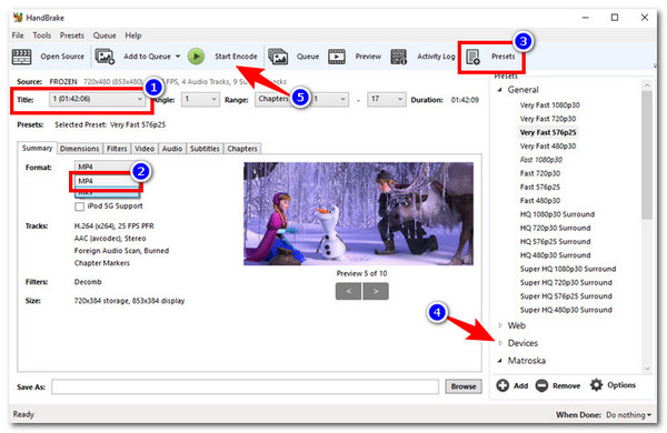 Handbrake Rip Dvd