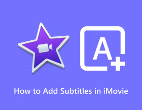 Tekstitysten lisääminen iMovie S:ssä