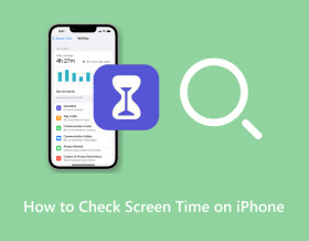 Kuinka tarkistaa näytön aika iPhonessa