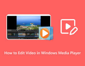 Videon muokkaaminen Windows Media Player S:ssä
