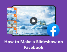 Hogyan készítsünk diavetítést a Facebookon