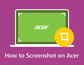 วิธีการจับภาพหน้าจอบน Acer