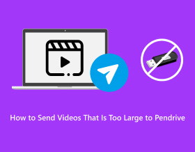 Kuinka lähettää liian suuria videoita Pendrive S:lle