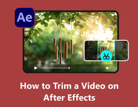 Hogyan vágjunk videót az After Effects-ben