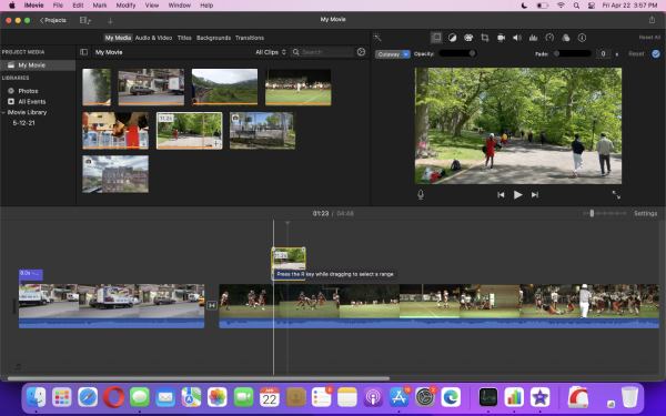 iMovie Mac -editori