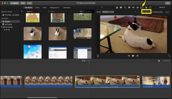 Imovie 视频反转器