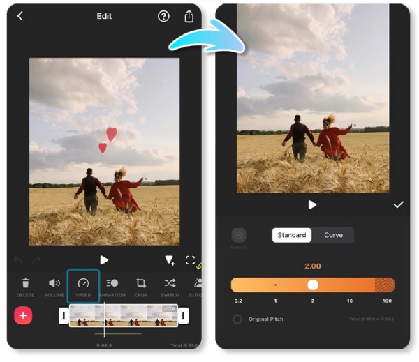 inshot Speed Up Video