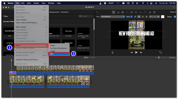 Enregistrer la vidéo sur Mac