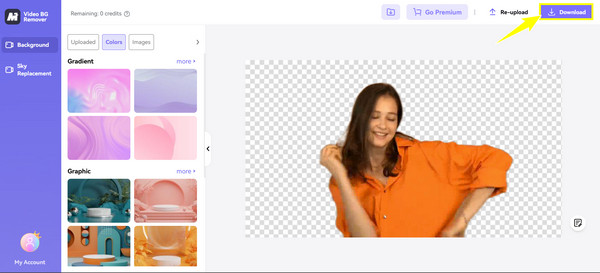 Media.io Eliminar fondo