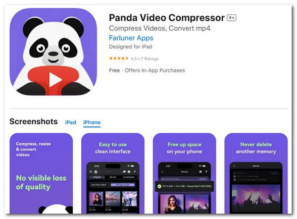 Giao diện Panda