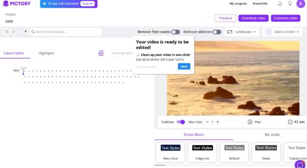 Képes videószerkesztés online