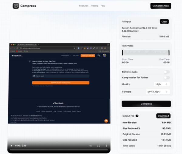 Pranavp10 ビデオ圧縮 Github