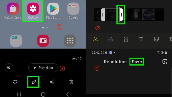 Samsung Galéria Vágási Videó