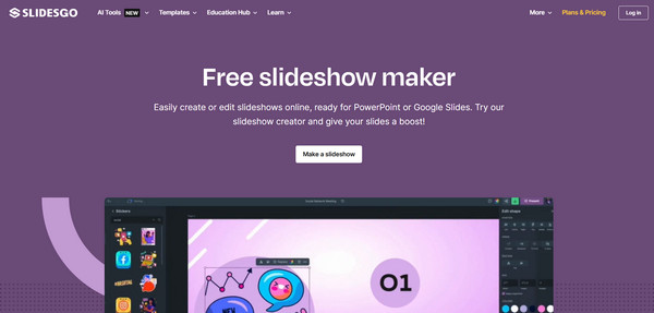 Slidesgo Online Slideshow Maker