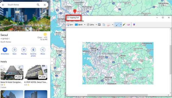 Snipping Tool Screenshot