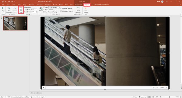Cortar vídeo do PowerPoint