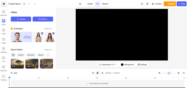 Eliminador de marcas de agua con IA de Veed.io