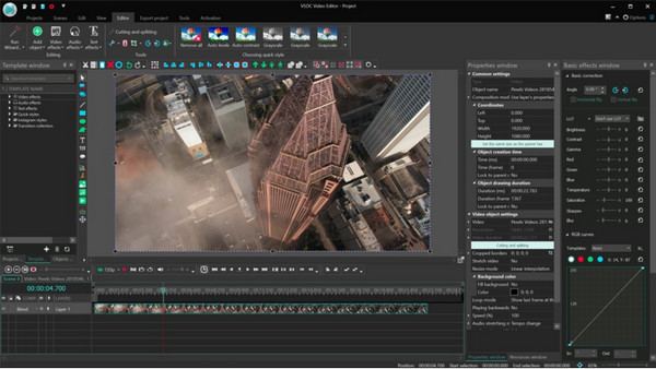 VSDC Edit Gopro Videos