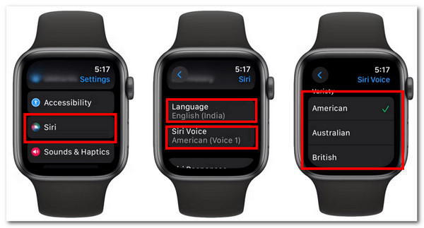手表 Switch Siri 语音