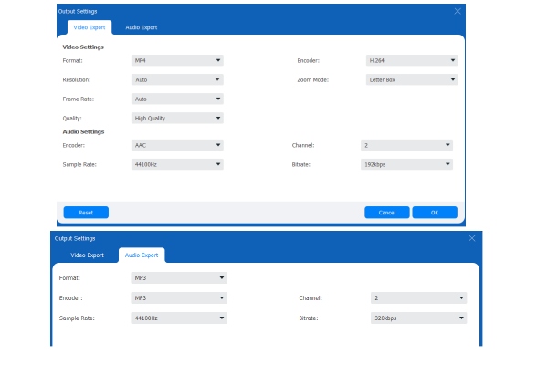 4easysoft Change Output Parameters