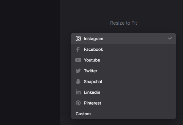 Clideo Special Aspect Ratio