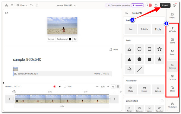 Descript Youtube Editor
