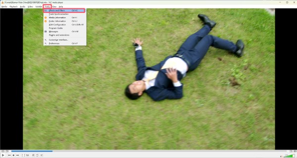 Filtros de efectos vlc