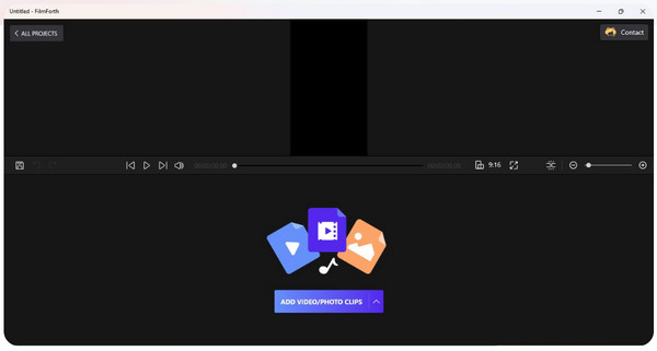 Software de edición de vídeo de Microsoft Filmforth