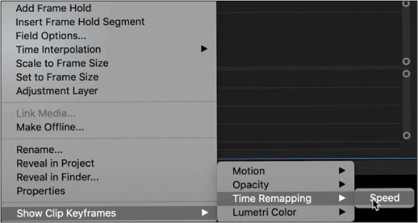 Find Time Remapping In Pr