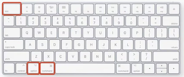 Force Quit With Keyboard