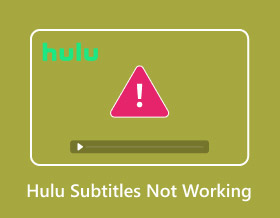 Hulu Subtitles Not Working