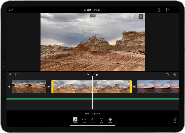 Imovie Trim Video