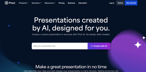 Prezi Ai Slideshow Maker
