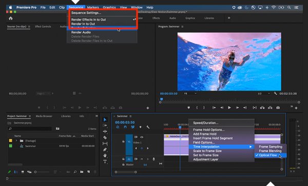 Sequence Render In To Out