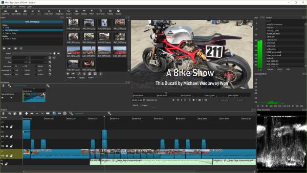 Software de edición de vídeo Shotcut para Obs