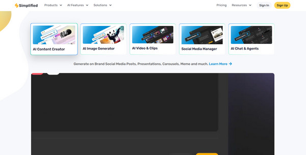 Simplifiedi Ai Slideshow Maker
