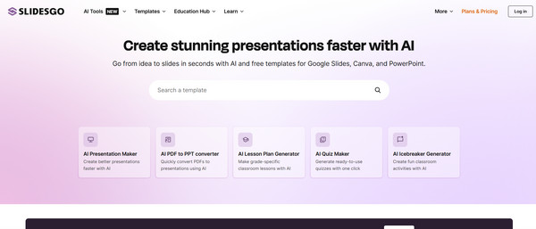 Slidesgo Slideshow Maker